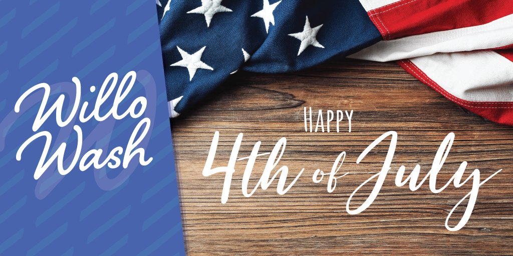 Willo_wash's tweet photo. Happy 4th of July from Willo Wash! 🇺🇸 https://t.co/VtvNSh0dxZ