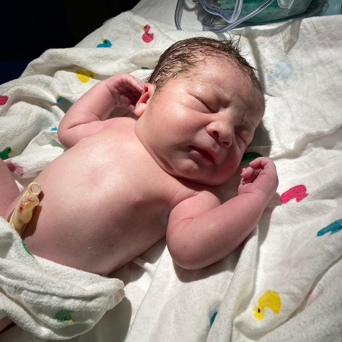 xolarxo's tweet photo. I never knew what love was until I met you! My sweet baby firecracker, Malakai Adonis Elmeier born July 4th at 3:46 am, weighing 7lbs 6oz, 20 inches long. My world has changed forever. ❤️🤍💙 https://t.co/QQ2tb2XzQx