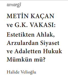 BesimCanZirh's tweet photo. Sevgili Irmak Evren doğruladı. 1998 yılında BÜ - Sosyoloji Bölümü'nde vaka üzerine Halide Velioğlu'nun bir tez çalışması var. Teze erişmek mümkün değil ama #Amargi'ye [vesilesiyle nasıl önemli bir bellek olduğunu hatırlamalı] yazılmış bir metin şurada: https://t.co/zoDQKkjbI0 https://t.co/4qJwQhUcfv