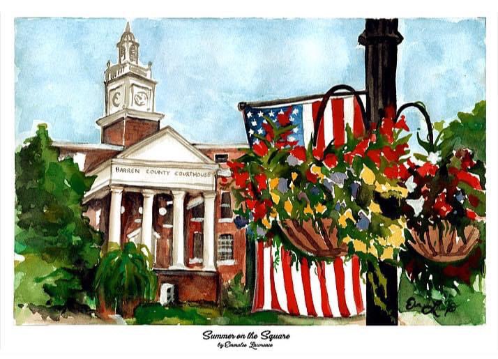 GetToGlasgow's tweet photo. Happy 4th of July! 🇺🇸
🎨: Emmalee Lawrence of Glasgow, KY
#supportyourlocalarts #betterinthebarrens #glasgowdowntown https://t.co/5qxwV5FazB
