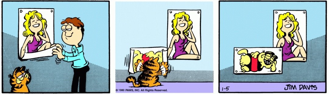 remembered abt these horny Garfield comics 