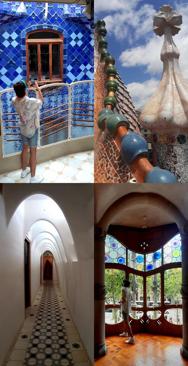 LovelyRita_69's tweet photo. Reencuentro postpost-confinamiento con la @CasaBatlloGaudi, con la fachada restaurada. #PatrimoniCultural #Barcelona #MakeHeritageFun #Gaudí #Modernisme https://t.co/OZTXHHFdiH