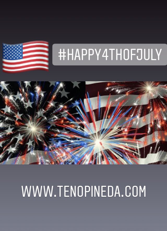 Tenopineda's tweet photo. #Happy4thJuly #4Julio https://t.co/Qd9prE1ODT