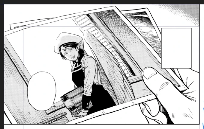 a few panels from the comic, doing it slow and steady 