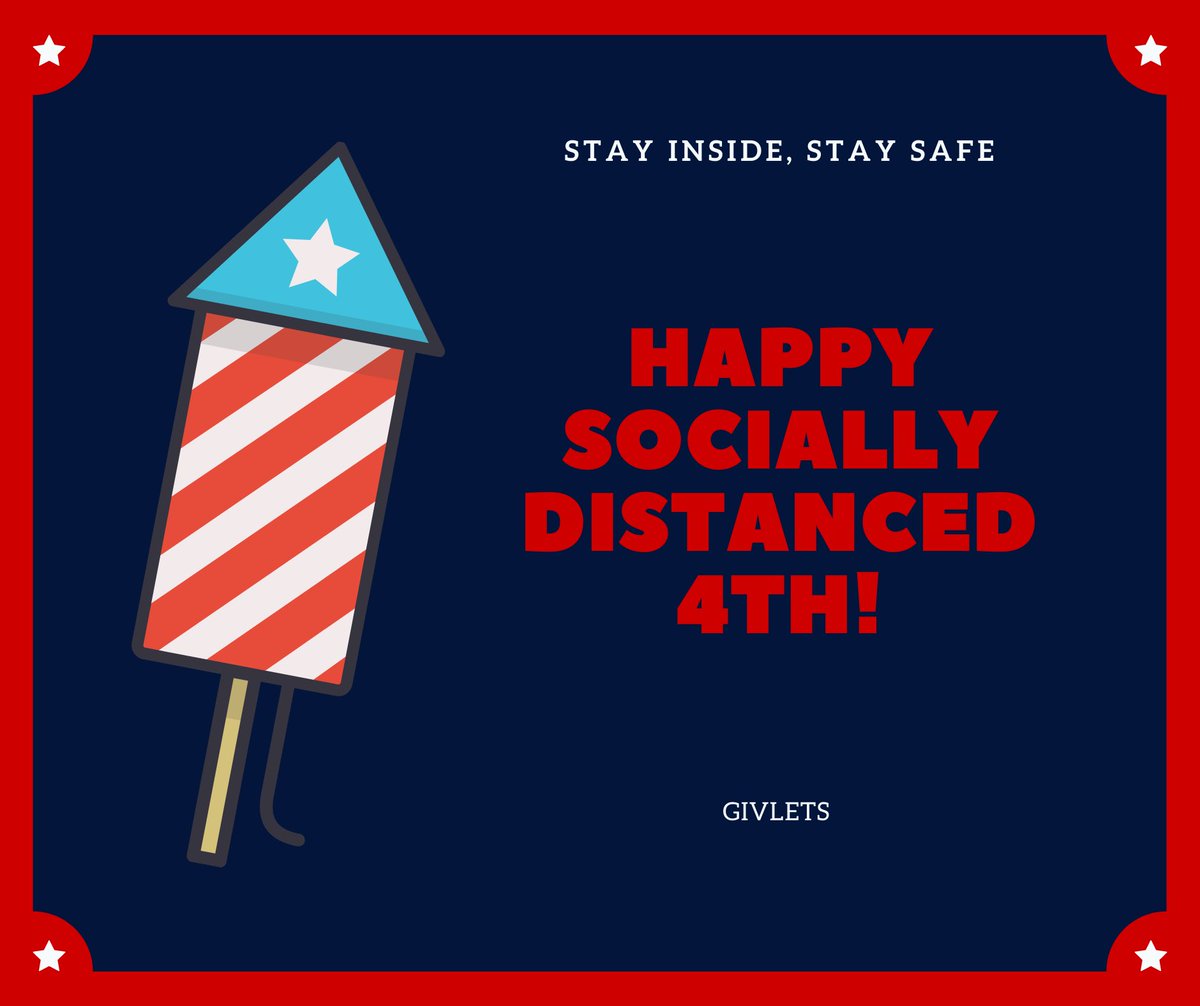givlets's tweet photo. Happy Independence Day! Please stay safe and healthy out there 💜 #4thofjuly #givlets https://t.co/VLy99dOJvi