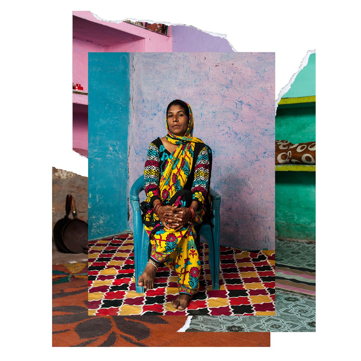 “Portraits [in the 1920s] documented people of status and power, a kind of validity. I wanted to represent these women activist survivors in a similar way.”

Read our interview with COLORS winner Francesca Moore: life-framer.com/journal