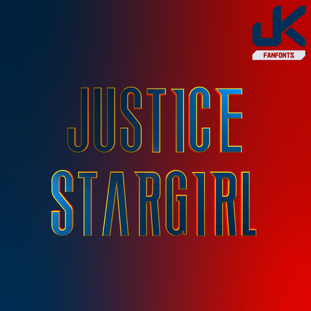 Hiltonha's tweet photo. Hilton Santos - Justice Stargirl https://t.co/xgqhUEhxUM 
#jktypeface #jktfanfonts #stargirl #dcuniverse https://t.co/rYobMBK7Te