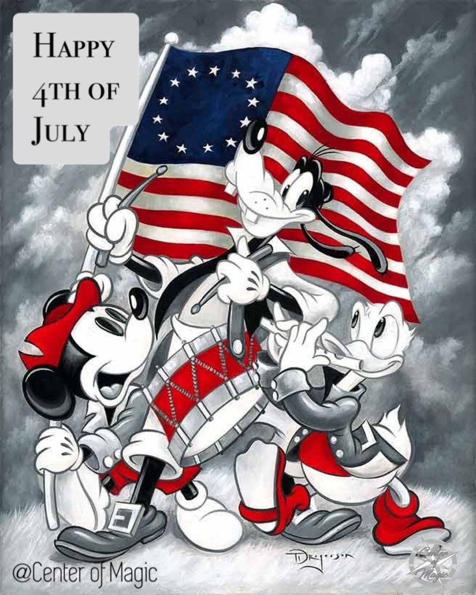 MawPawMedia's tweet photo. From our family to yours, may you have a happy, and safe Fourth of July wknd! 🇺🇸🎆🥳💙
•
•
#fourthofjuly #disney #happy4thofjuly #mickey #goofy #donald #flag #americanflag #independenceday #besafe #havefun #centerofmagic https://t.co/dV97eHuTmr