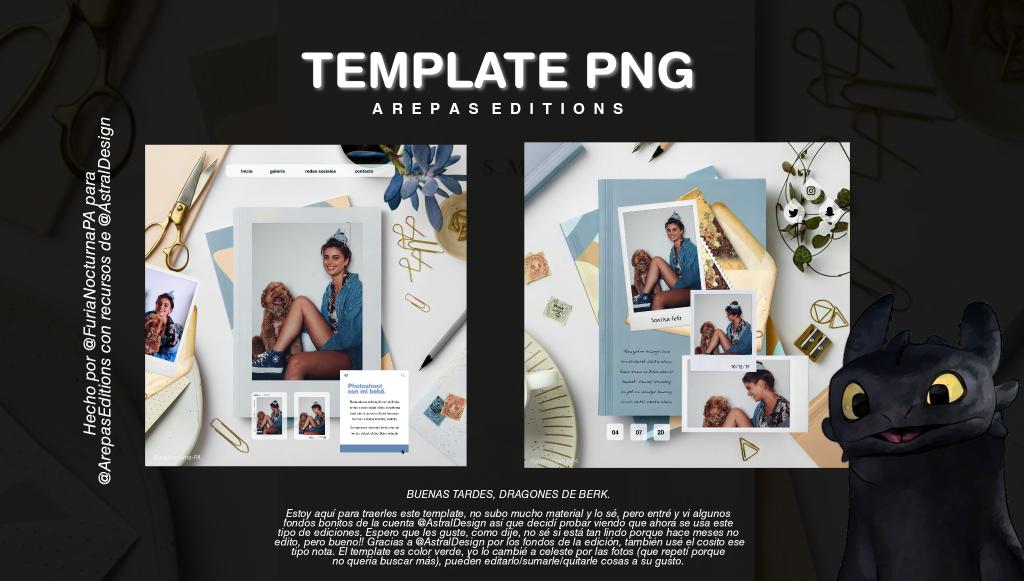 🐷 | TEMPLATE PNG 

¡Hola, dragones! Les traje un nuevo template, guiándome un poco con las nuevas ediciones que vi por aquí, espero que les guste y sirva. 

• Hecha por: <a href="/FuriaNocturnaPA/">Scar.</a>
• Info en la imagen
• Link: drive.google.com/folderview?id=…