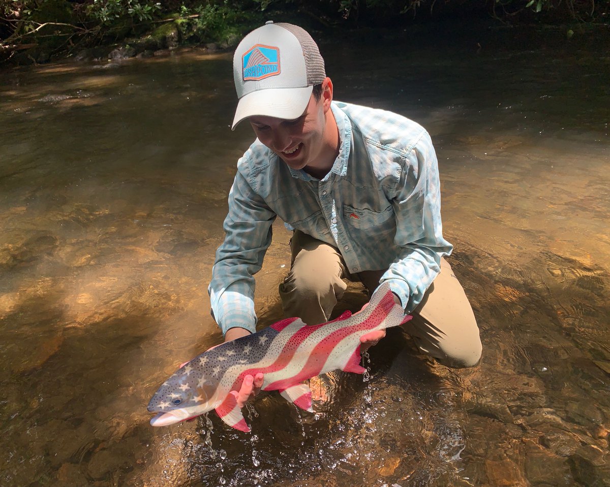 TuckRiverClub's tweet photo. Happy 4th of July from your friends at #TuckFlyShop 🇺🇸 We hope everyone was able to catch some #Freedom this weekend!
•
#TheTuckCast #SylvaNC #BrysonCity #FlyFishAmerica #FishItWell #FishOn #NCTroutCapital #GreatSmokies #CatchAndRelease #DiscoverJacksonNC https://t.co/JbUZWJ9iNz