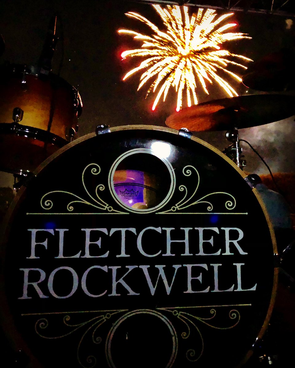 FletcherRock's tweet photo. #happy4thofjuly everyone! 🎇 WE’RE BACK on July 19 for #concertsinyourpark in Naperville at Winding Creek Park (144 W Bailey Road). FR to perform one set from 7:00-8:30pm sharp, so save the date! #😷 https://t.co/9gwxAu3YoK