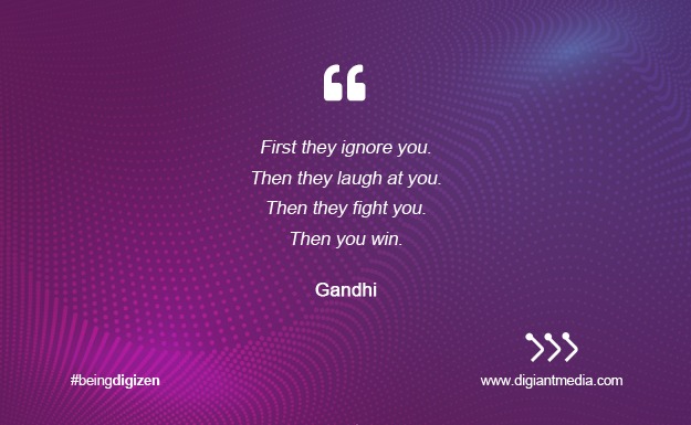 DigiantMedia's tweet photo. All truth passes through some stages #InspirationalQuotes #digiantmedia #beingdigizen https://t.co/foTfKwLPsX