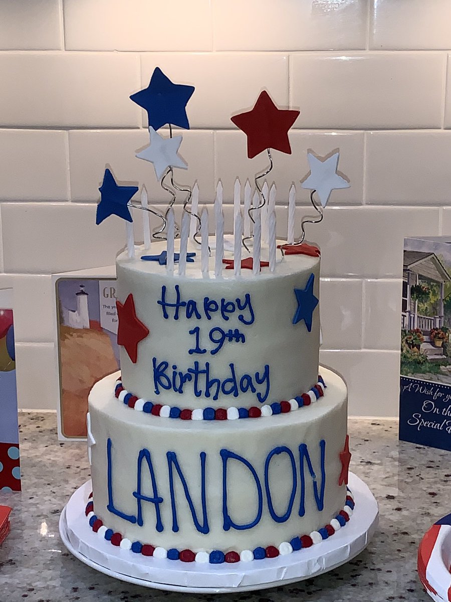 LMWElliott's tweet photo. Happy July 4th & Happy Birthday to Landon. #proudtobeanAmerican #blessedtobeamom #Keepreaching4thestars https://t.co/2tNhiUCuen