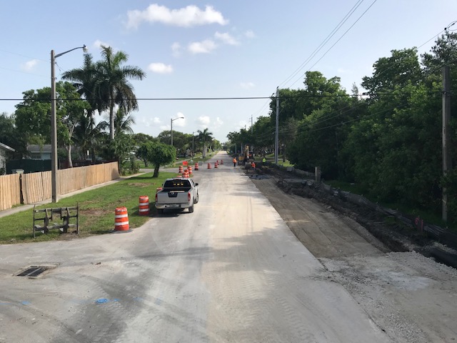 javier_argotti's tweet photo. American engineering group committed to addressing FDOT spec and safety on every project, as this widening. Here will take place a future bike lane on N 14th Ave. Hollywood City. #AEGmobility #bikelife #Bikeways #betterstreet @MyFDOT_Miami https://t.co/x9pfSffxAf