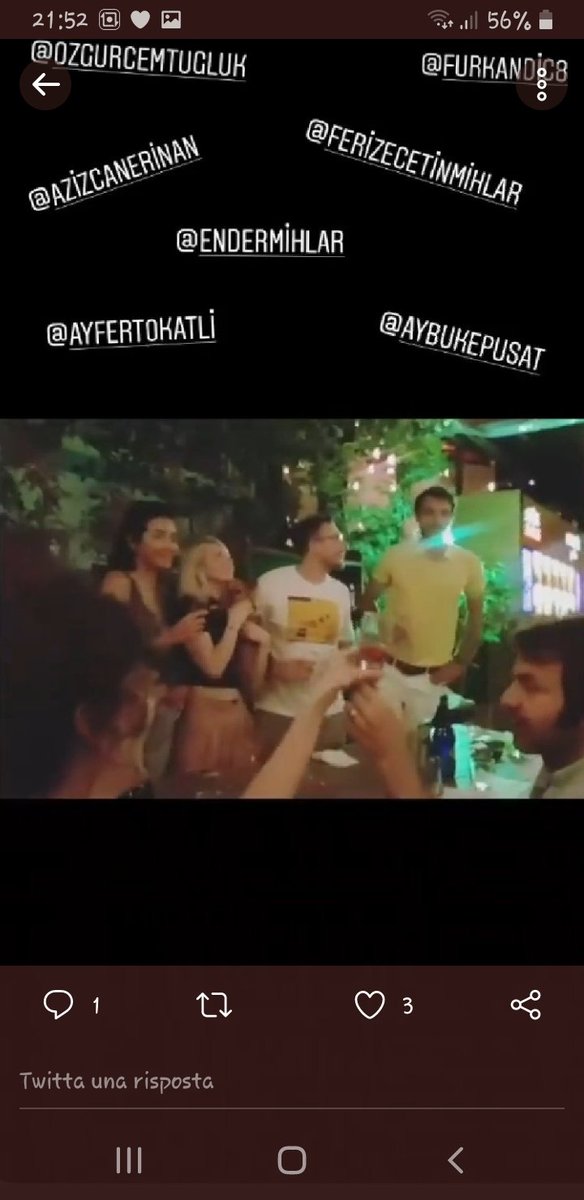 doxAudrey's tweet photo. Va beh.....
Sono stra felice!!!!
Ender, Aziz, Ayfer, Furkan, Aybüke.... sono stra commossa 😭😭
La mia famiglia adottiva 💞💞💞
#HerYerdeSen #SelDem #AybükePusat #FurkanAndıç
#Azizcanerinan #Ayfertokatli #endermıhlar https://t.co/li4zD6bJLG