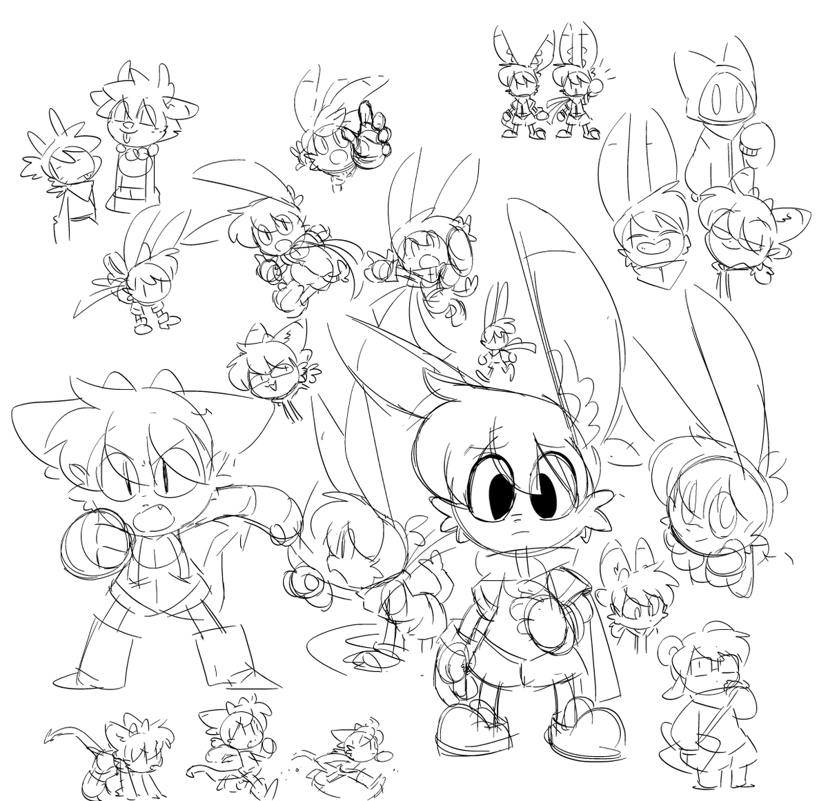 some doodles from patreon a while back 