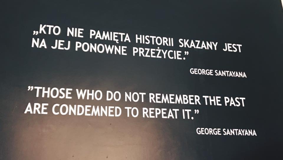 These words are inscribed on the wall at Auschwitz, where a memorial is maintained so we never forget.Leaving most monuments in place while stating the inhumanities associated with them is a better lesson for future generations than tearing them down indiscriminately in anger.