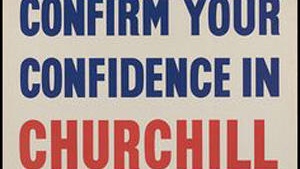 In Hammersmith one voter was mystified that Churchill’s name was not on her ballot So she wrote it on herself and put a cross beside it.