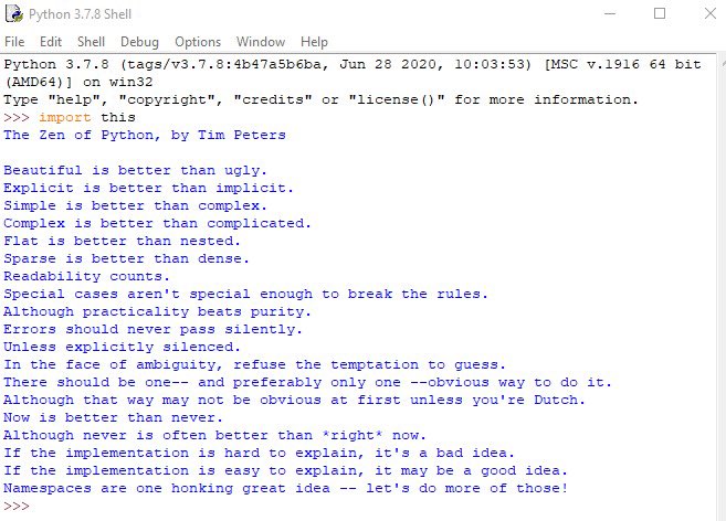 asksouley's tweet image. Zen of python #zenofpython by Tim Peters #Python #code #Developer  readability counts