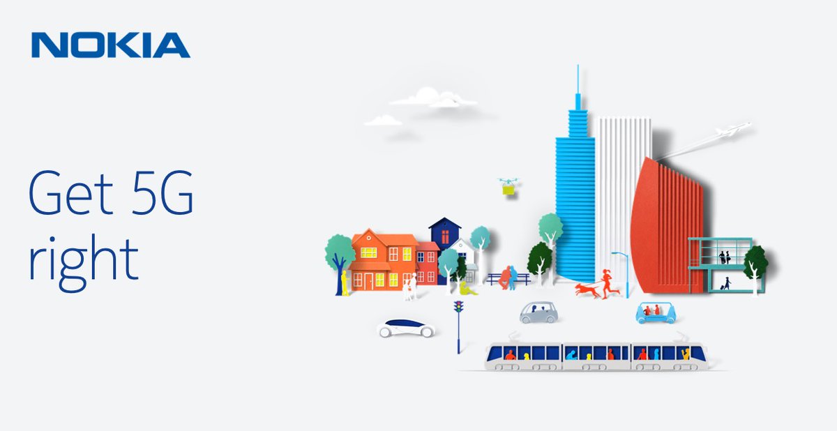 nokianetworks's tweet photo. Every investment in #5G must build sustainable, long-term success. Let us show you how. https://t.co/qvxcrKWh5D
#Get5GRight https://t.co/ckj7AykCQe