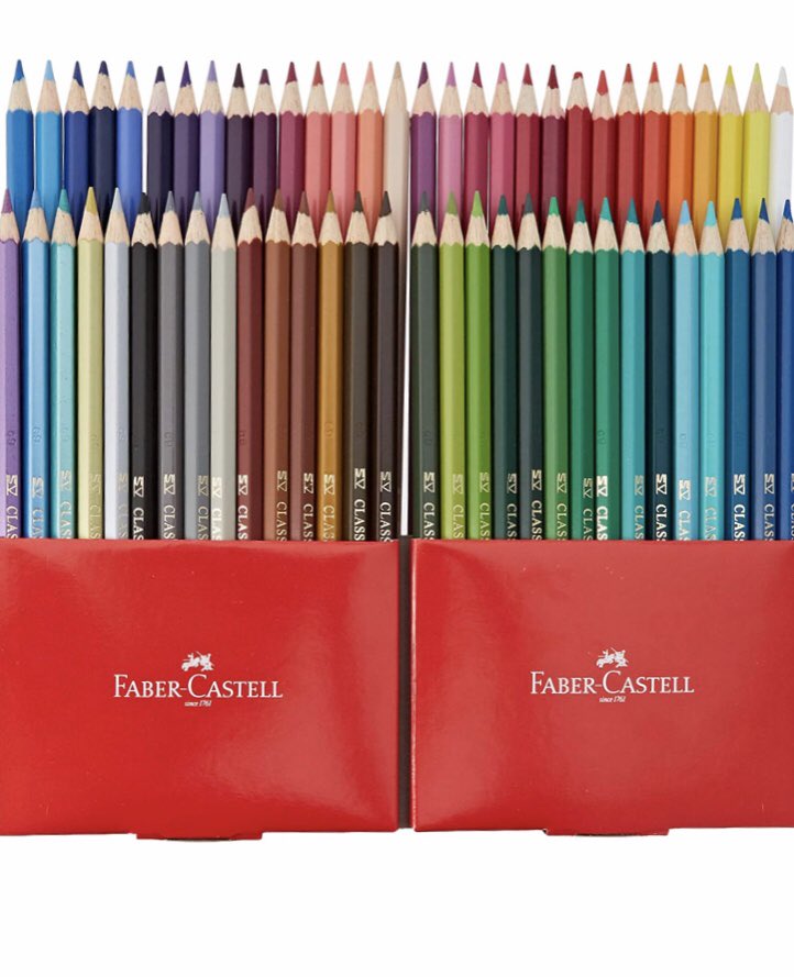 Faber-Castell Colour Pencils (Pack of 60)