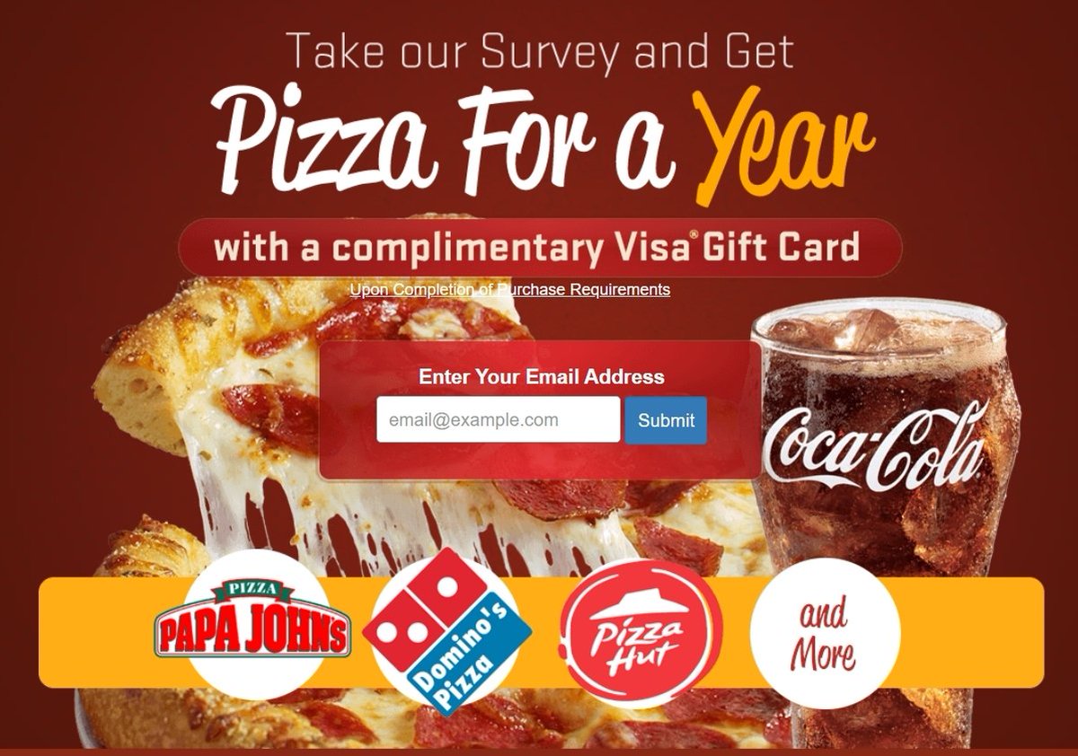 luz_jock's tweet photo. Enter Your Email to Win Unlimited Supply of Pizza for 1 year!

Clicn here👉 https://t.co/hxzmvPjgFd

#whatispizzagate #pizzallama #pizzaget #pizza #loumalnatipizza
#incrediblepizza #pizzaexpress
#pizzadelivery #parriyspizza #ciciesnearme #italianvillagepizza #grottopizza https://t.co/XMWUnMEGns