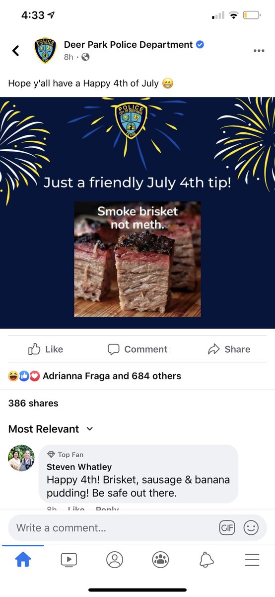 I hate deer park PD lmao