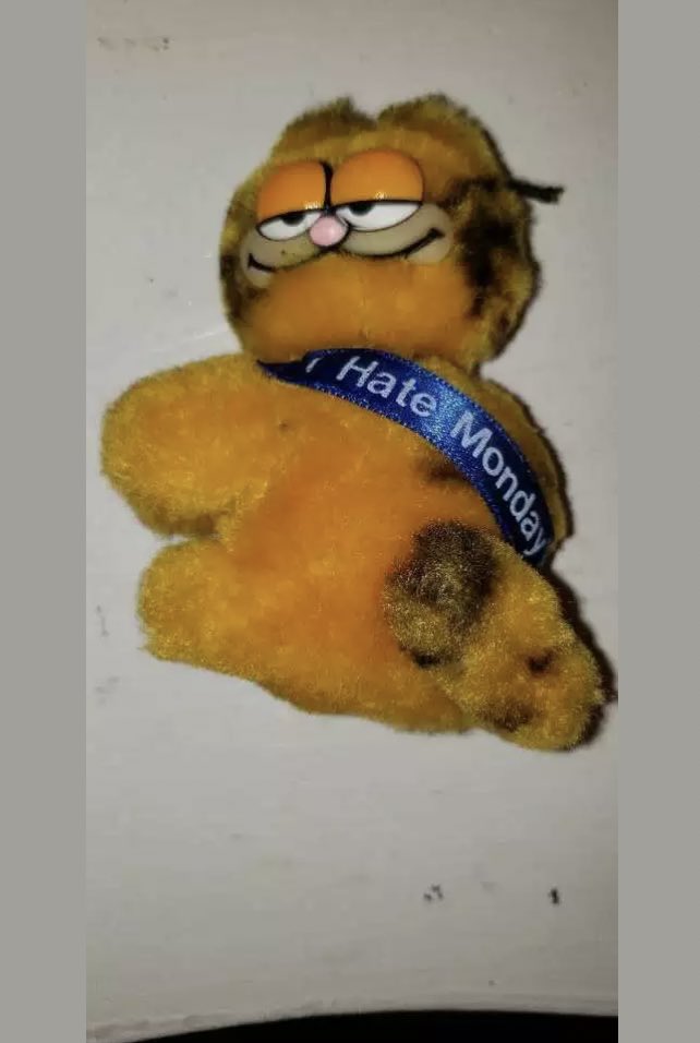Having an anxiety attack rn and looking at vintage Garfield plushies to calm down here are my fave so far