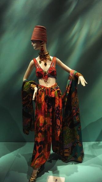 In addition, orientalism and the "exotic" cultural wear within it have been appropriated by many prominent designers throughout history. Such as YSL, Poiret, Galliano, and Michele