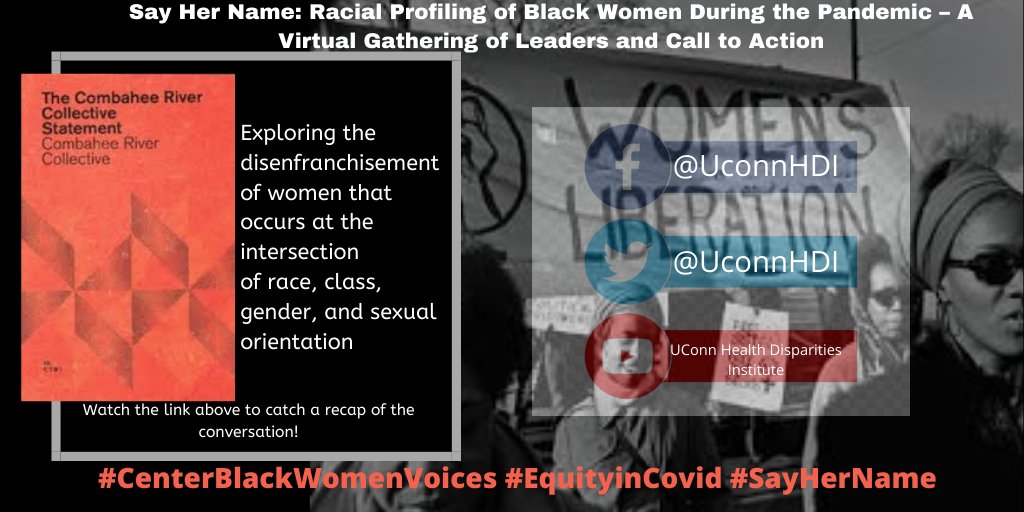 6/ Exploring how the intersection of race, class, gender, and sexual orientation push Black women further to the margins, subjecting them to disparate outcomes.