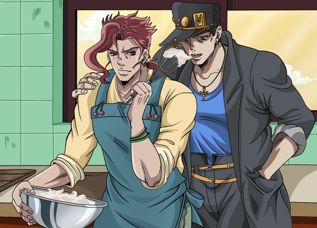 Картинка джотаро из 6 части