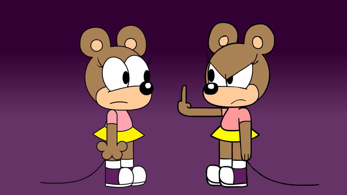 Enophano's tweet photo. New Lauren puppet meets Old Lauren puppet because I'm bored. https://t.co/ytHFYZkG5R