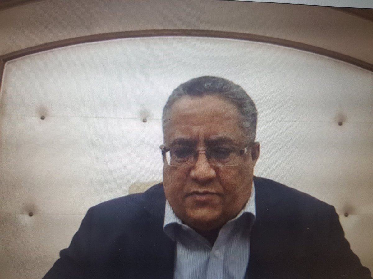 STC_UK_Office's tweet photo. A conference was held today via Zoom titled "Future Vision for the Southern State".  The latest development and future vision was shared by @STCSouthArabia leadership including president @AidrosAlzubidi.  Joined by southern academics &amp; experts across the globe and #SouthYemen. https://t.co/9DDDLQeHGk