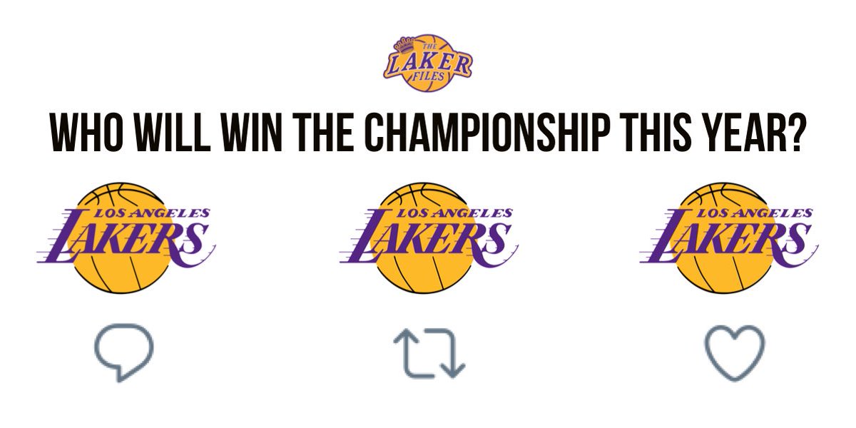 This should be an easy one #LakerNation.