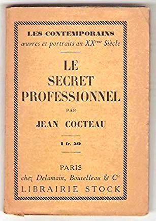 y Picasso que provocó escándalo.En 1919 conoció a Raymond Radiguet, encuentro que lo llevó a escribir _Le secret professionnel_ (1922), tratado de arte poética y de estilo de una gran profundidad.