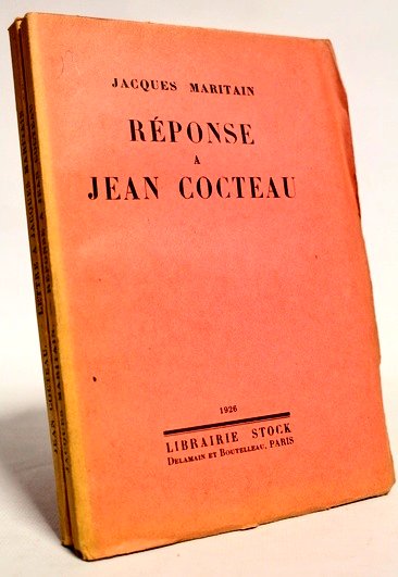su _''Le Rappel à l'ordre - Lettre à Jacques Maritain_, que marcó la ruptura con todo dogma religioso.En _Opium: Journal d'une désintoxication_ (1930) describió la lucha por liberarse de la droga; durante su cura de desintoxicación en una clínica, compuso _Les Enfants