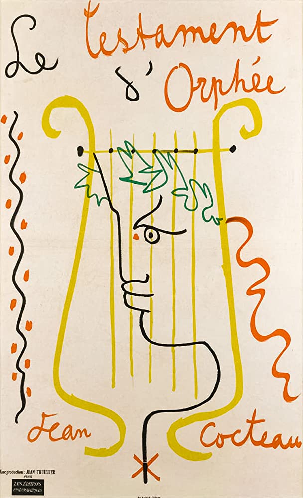 “L'Amour sous l'électrode” (1955) y “Le testament d'Orphée” (1960).Paralelamente compuso algunos de sus más bellos poemas: _Allégories_ (1941), _Léone_ (1945), _La Crucifixion_ (1946), _Le Chiffre sept_ (1952), _Appogiature_ (1953), _Clair-Obscur_ (1954),