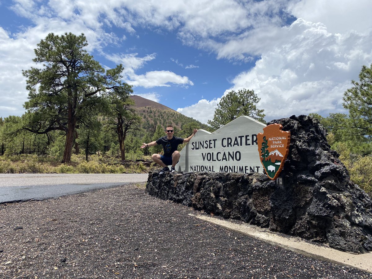 GayTravelGuy's tweet photo. Did you know #Arizona 🏜 has a #Volcano 🌋? #SunsetCraterVolcano #FindYourPark #nationalparks #July4thWeekend https://t.co/M265GOq9Wc