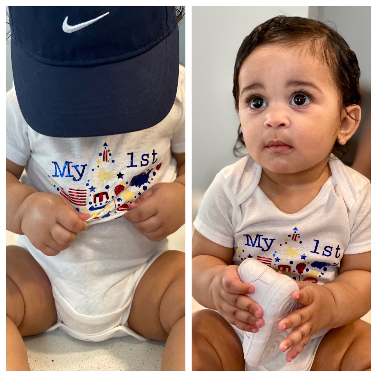 Eli enjoying his first 4th!!! 🥳🇺🇸🇺🇸🥳🥳