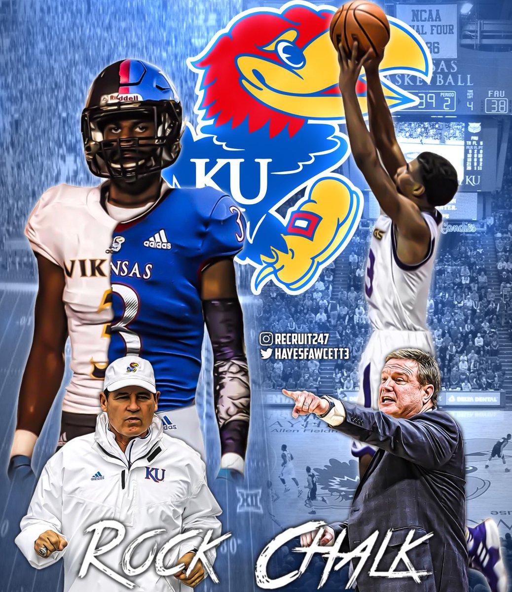 FansOfKU's tweet photo. Keon Coleman, a 4 star WR recruit in the Class of 2021, has committed to KU to play both basketball and football! https://t.co/8uU32jSkj3