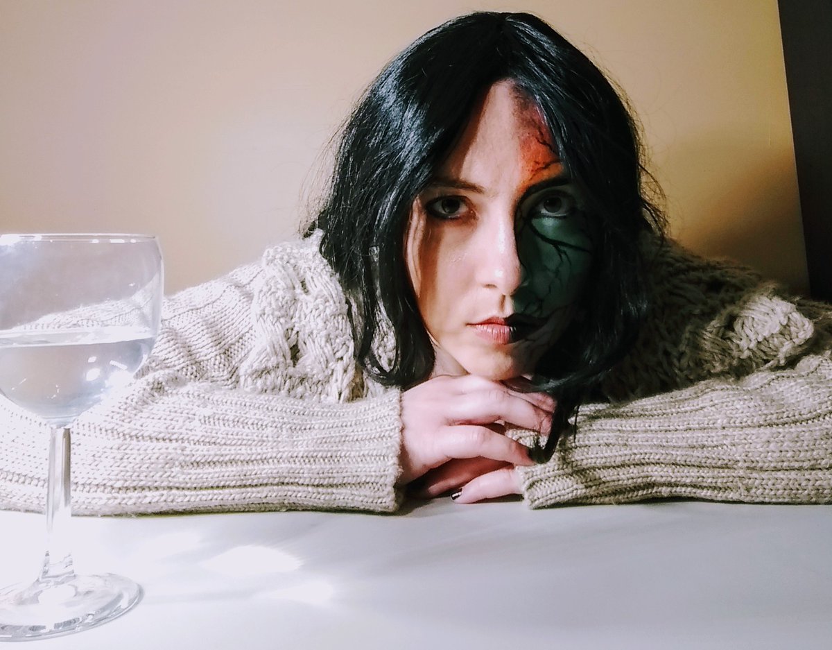 notabene_moth's tweet photo. "Because having any control over your life, thatβs always like paddling upstream, and for people like you, like me, those waters are choppy." #TPPDay7 #SarahSteel #WildcardDay #7DaysofCosplay #ThePenumbraPodcast @thepenumbrapod Donation proof in thread! https://t.co/sa9HVrs0JK