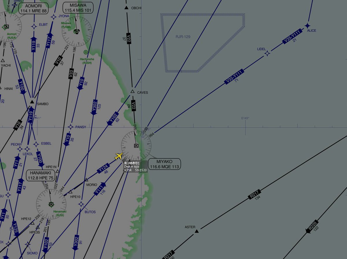 CoronetEast's tweet photo. #RUMMY01 (59-1520) out of Kadena AFB #RODN inbound to Alice to join with #JEST51 flight out of Misawa airbase. #RUMMY02 (86-0034) will take them to Elmendorf AFB #PAED later on. Final Growlers returning under #CW492. https://t.co/L6bhU1zhyY