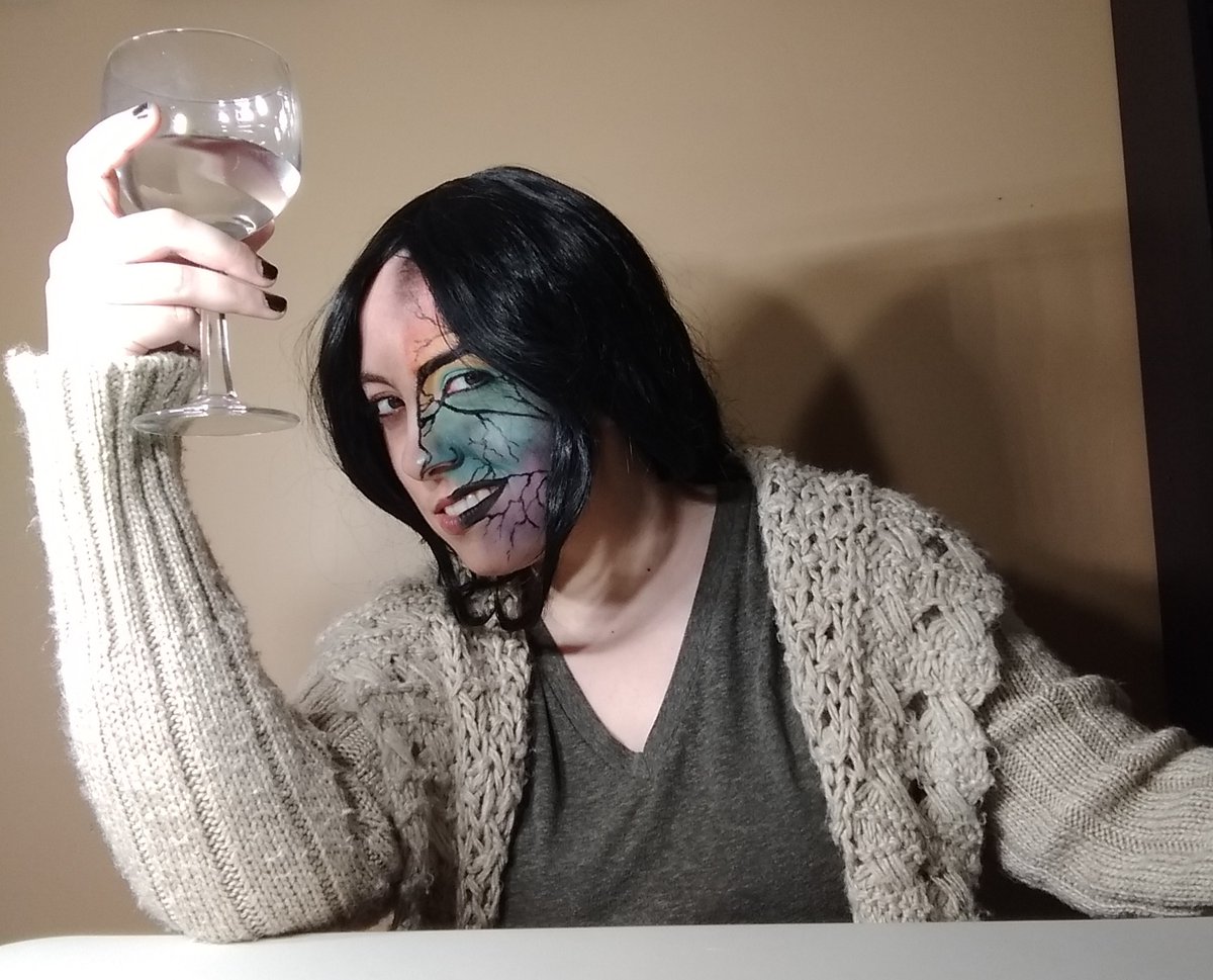 notabene_moth's tweet photo. "Because having any control over your life, thatβs always like paddling upstream, and for people like you, like me, those waters are choppy." #TPPDay7 #SarahSteel #WildcardDay #7DaysofCosplay #ThePenumbraPodcast @thepenumbrapod Donation proof in thread! https://t.co/sa9HVrs0JK