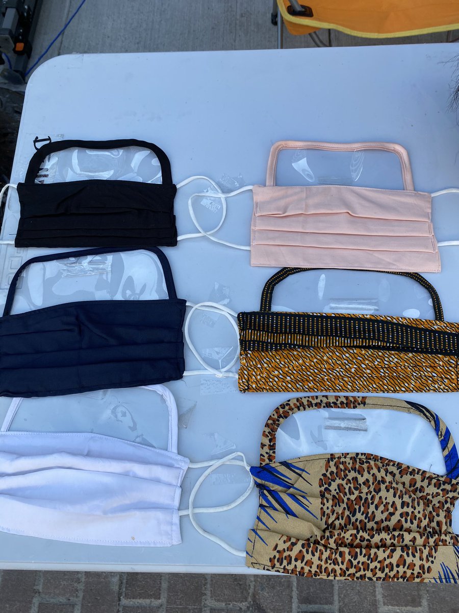 KevinLewisNomad's tweet photo. This Prince George’s County couple is selling face masks with flip-up eyeshields.

Their tent is on Black Lives Matter Plaza, near I Street.

You can buy the masks for $14 each on the couple’s website. T-shirts are also available for purchase.

https://t.co/QTSeRyHDZh https://t.co/Xnr4UuMYIV