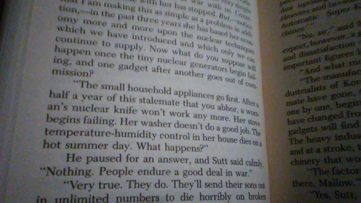 Ah yes, the planned obsolecense strategy of galactic conquest!