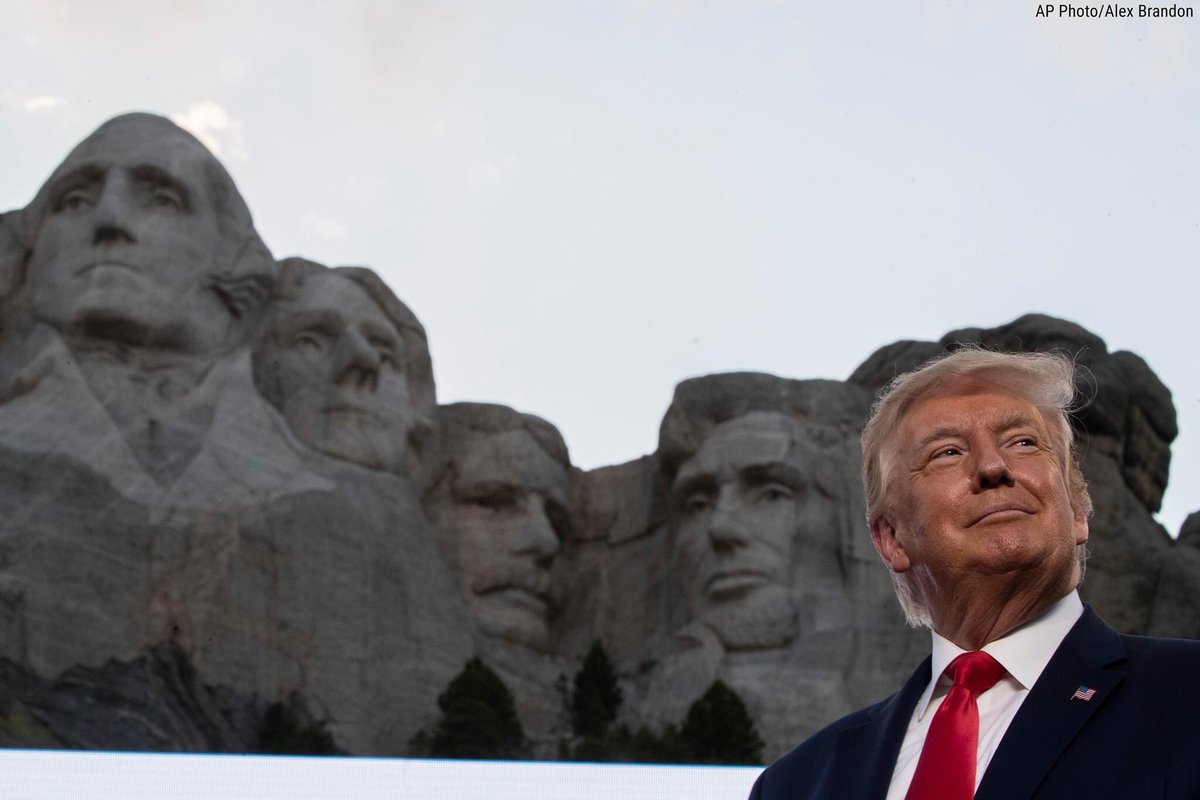 ACTforAmerica's tweet image. Rt if you’d like to see @realDonaldTrump added to Mount Rushmore!