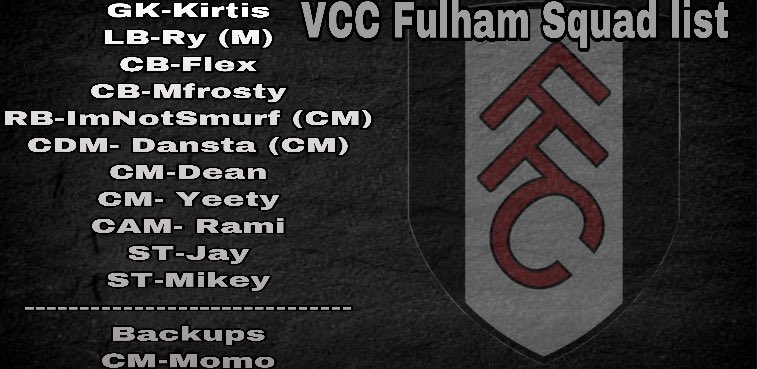 VCC Fulham tweet media