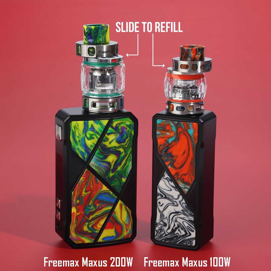 everzontech's tweet photo. ๐Which one you will pick?๐จโฃ
Left: #FreemaxMaxus200W
Right: #FreemaxMaxus100W
.
.
#Freemax #FreemaxMaxus #fireluke3tank #meshpro2 #meshcoils #subohmtank #cloudchasing #cloudchasers #vapemod #boxmod #vape #vapetrick #vapelove #vapeon #vapenation #vapelife #everzon https://t.co/hF8zkNRWiX