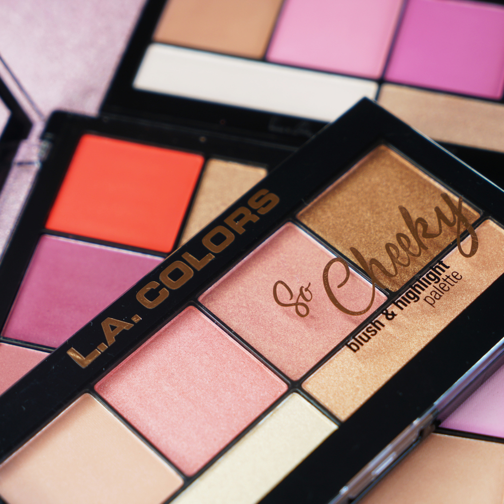 LAColorsusa's tweet photo. Our So Cheeky Palette has us blushing - literally! 🥰💖
.
.
Available online at https://t.co/tbgM9y1UYV
.
.
.
⁣#LACOLORSCosmetics #LACOLORS #I❤️Makeup #Affordable #CrueltyFree #AffordableMakeup #ColorfulMakeup #Pigmented #MakeupGoals #blush #blushkit #makeupartist #makeuplover https://t.co/AVGnlD9SCY