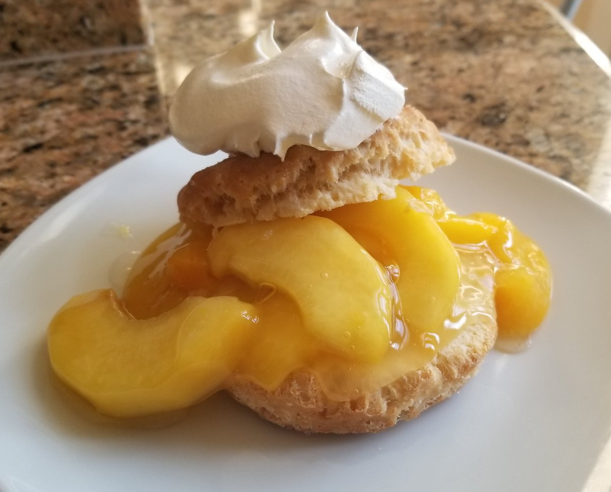 We decided to go a different direction with desserts for our overnight dinners tonight. Our guests enjoyed Bourbon Peach Shortcake. This is NOT your Mama's shortcake!

Hungry anyone?

#dessert #peach #borbon #shortcake #whatsfordinner
